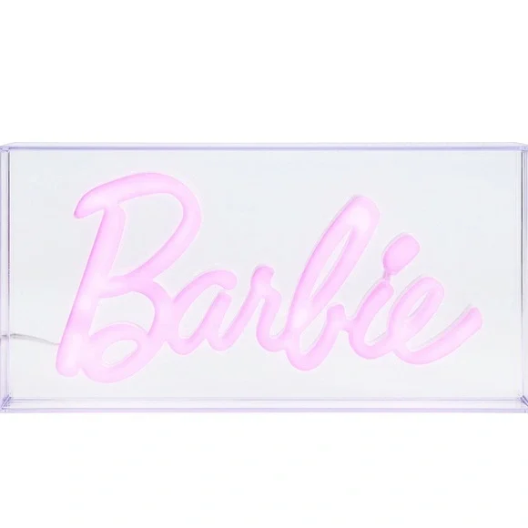 Official Mattel Barbie Pink Neon Sign-USB powered NIB - Picture 2 of 5